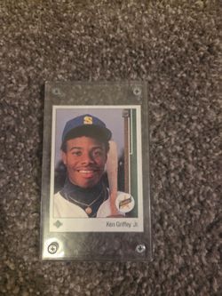 Ken griffey 1. And basketball cards.