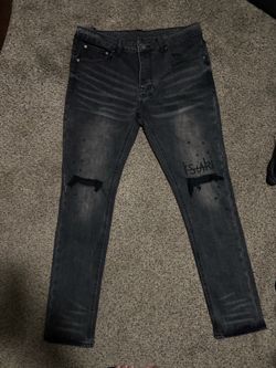 Straight Black Wash Ksubi Jeans