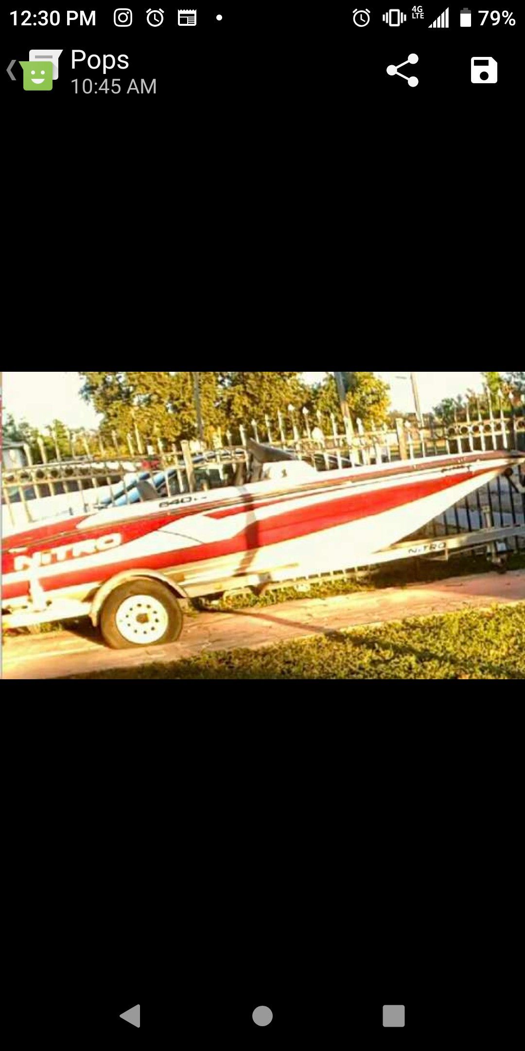 Bass boat