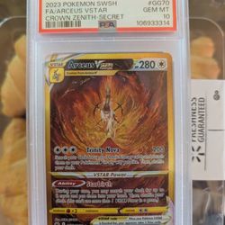 PSA 10 Arceus VStar From Crown Zenith
