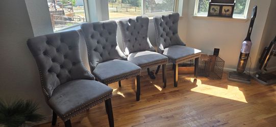 Padded dining room chairs