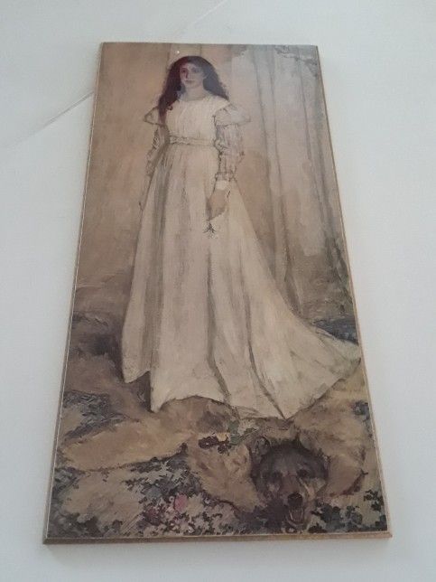 James McNeil Whistler Symphony In White No.1 - The White Girl ( 1862 ) Giclee Fine Art Print ( 9 x 12 ) 20.