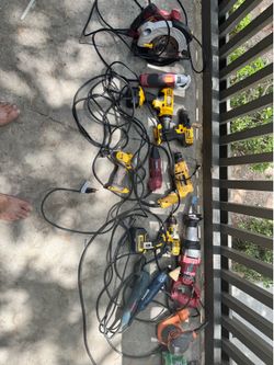 Tools-power-bits everything and more. Woodworking