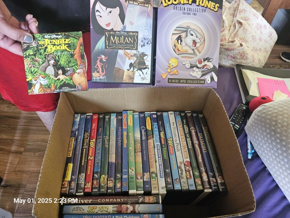 Children's DVD's - Mostly Disney- Approximately 28 for $40