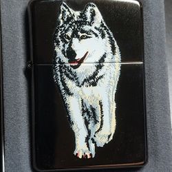 Zippo 769 Wolf - Black Ice Finish