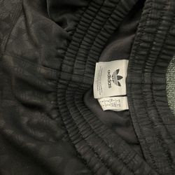 black adidas sport sweats