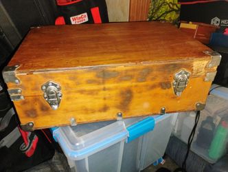 Wooden Storage Container