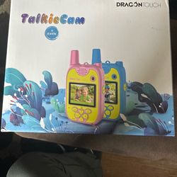 DRAGONTOUCH TalkieCam Kids Camera Walkie Talkie 2 Pack