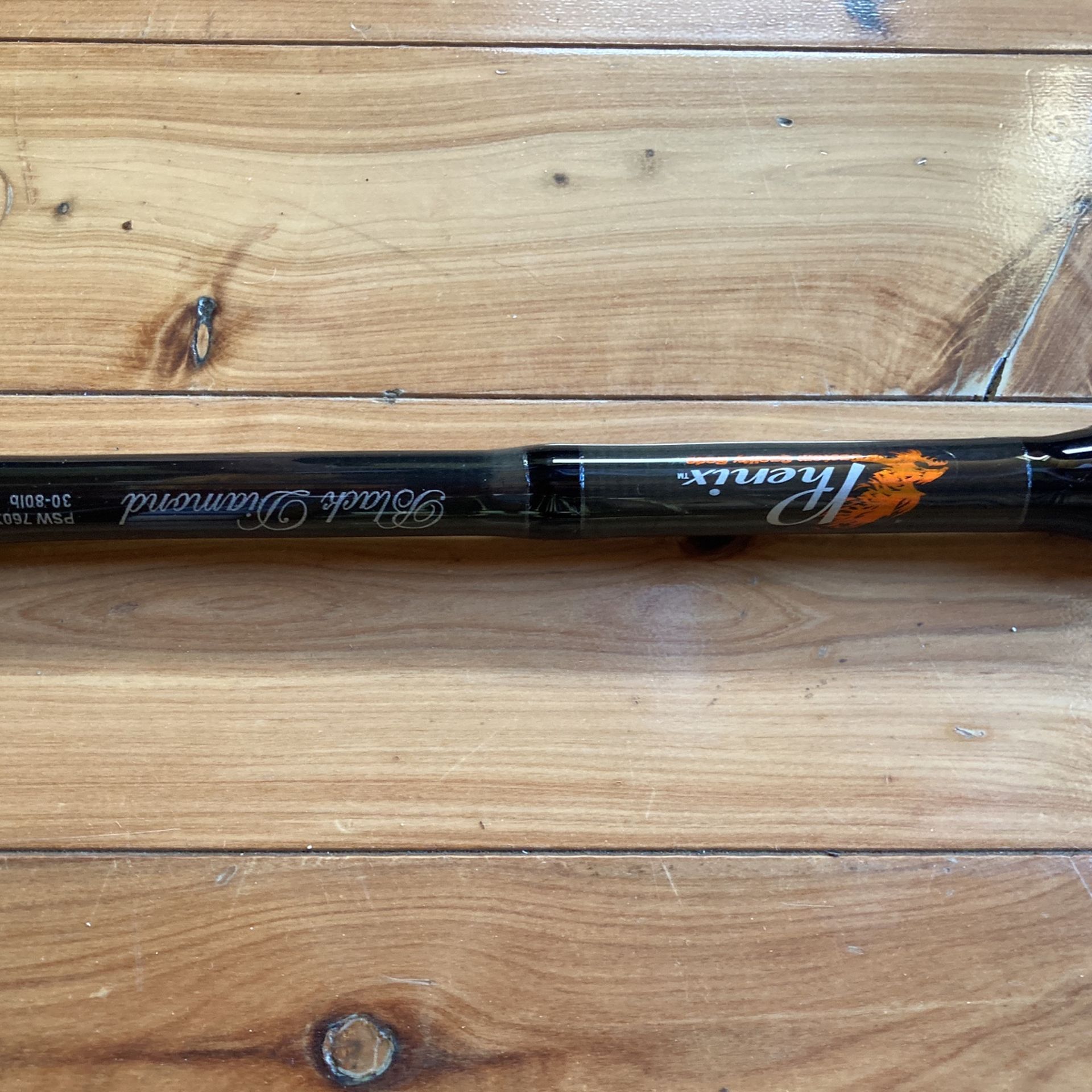 Phoenix Black Diamond Fishing Pole