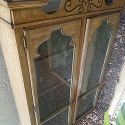 Cabinet And Mirror 