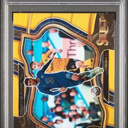 2022 Select Christian Pulisic Gold /10 #221 Field Level PSA 8 Chelsea AC Milan