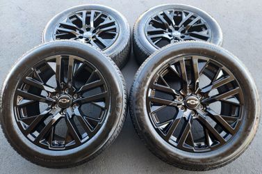 22" Chevy Tahoe//Silverado 1500 New OEM Wheels And Tires