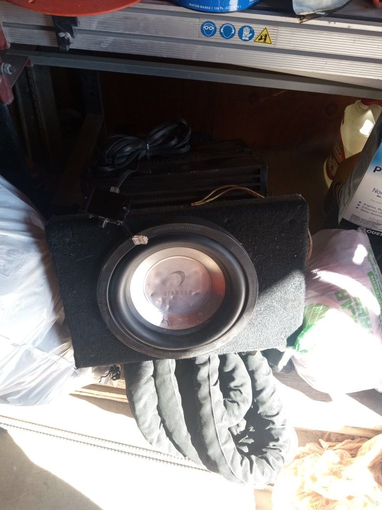 Speaker Amplifier And The Volume Control