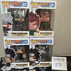 Naruto Shippuden Funko Pops 