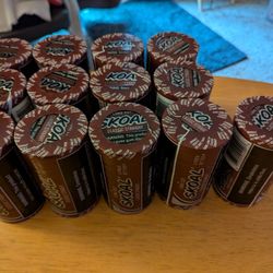 13 Rolls (5 Cans Each Roll) Skoal Straight Long Cut