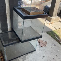 Glass Tanks And Critter Hides