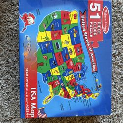 Melissa And Doug USA floor Map