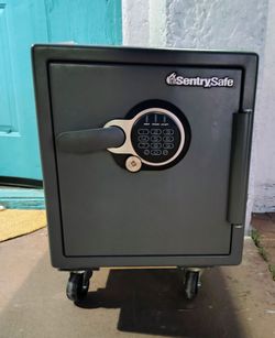 New. SentrySafe Digital Fire & Water Resistant Safe. With key