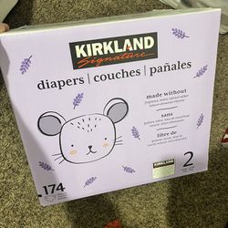 Size 2 Kirkland Diapers
