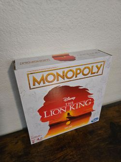 NEW Monopoly Disney The Lion King Edition