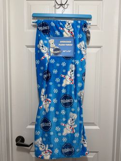 PILLSBURY DOUGHBOY XMAS BLANKET