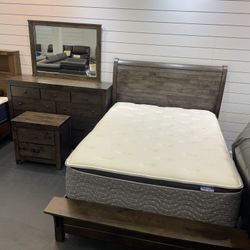 New Year Clearance Sale. Peter Solid Wood Bedroom Set Starting At $699. Easy Finance Option. Same Day Delivery