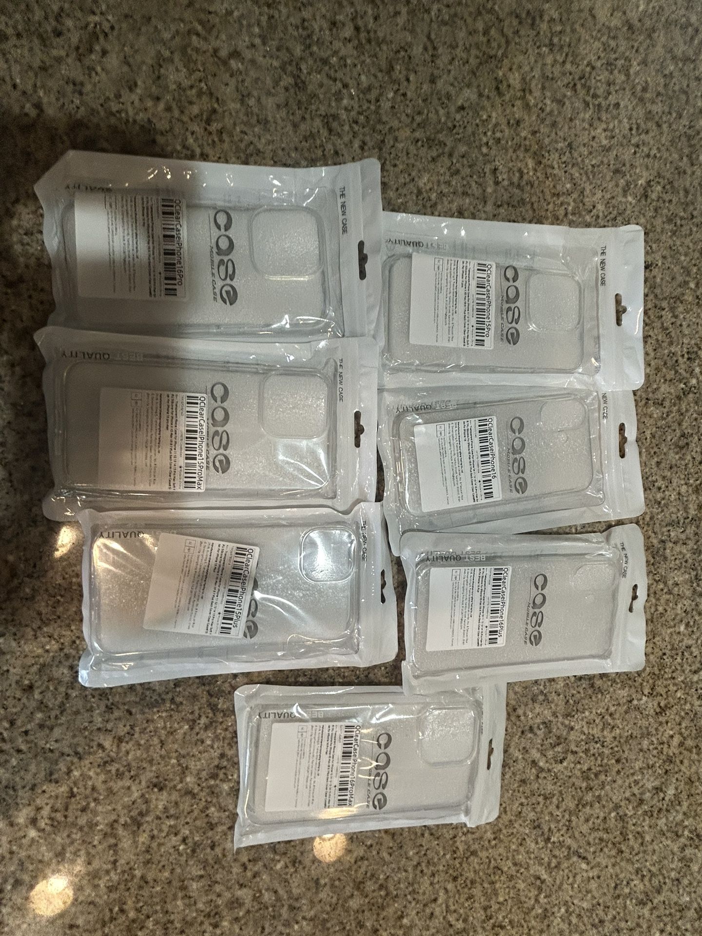 Brand New Clear Phone Cases ( Sizes In The Description)