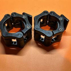 Quick release barbell lock