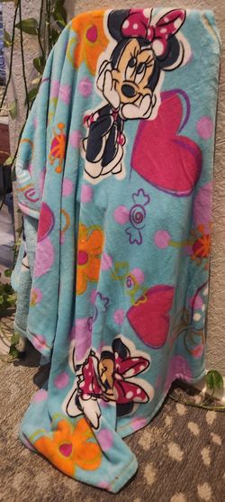 Minnie Mouse Blanket Plush Soft