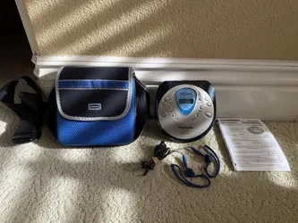 Panasonic SL-SV500 FM/AM 48 Sec Anti-Skip Portable CD Player - Tested & Working