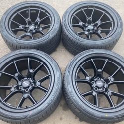 20” DODGE CHARGER CHALLENGER HELLCAT SRT SCAT PACK 392 SCATPACK RIMS WHEELS TIRES NEW SET WIDEBODY