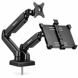 Mount-It! Dual Monitor & Laptop Desk Mount – Brand New