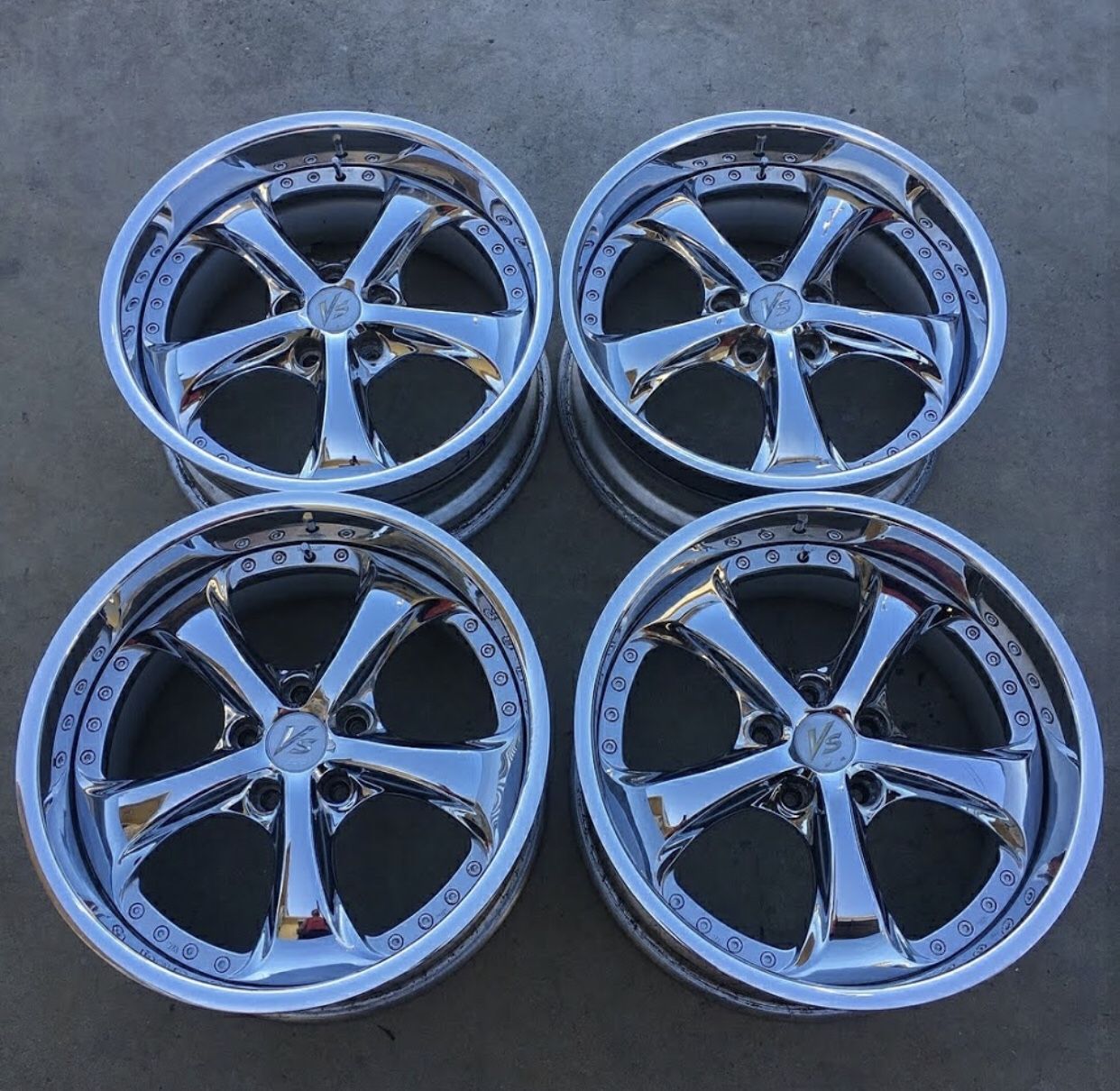 18” Work VS-KF Rims 5x114.3