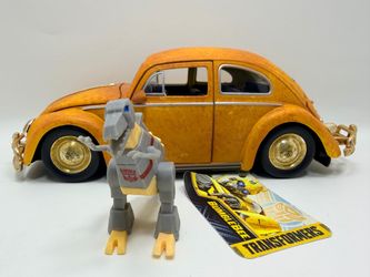Jada Transformers Bumblebee VW Beetle Die-Cast Car “Figure Not included”