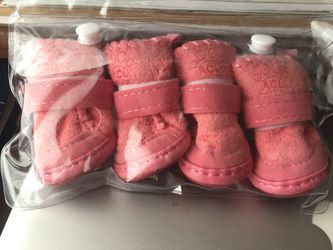 ACL Pink Doggy Shoes