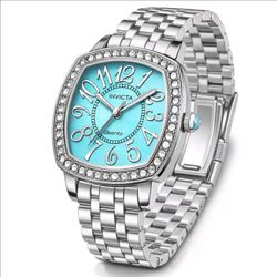 Invicta Wildflower Women's Watch-31mm-Blue, Crystal (69364)-New In Box