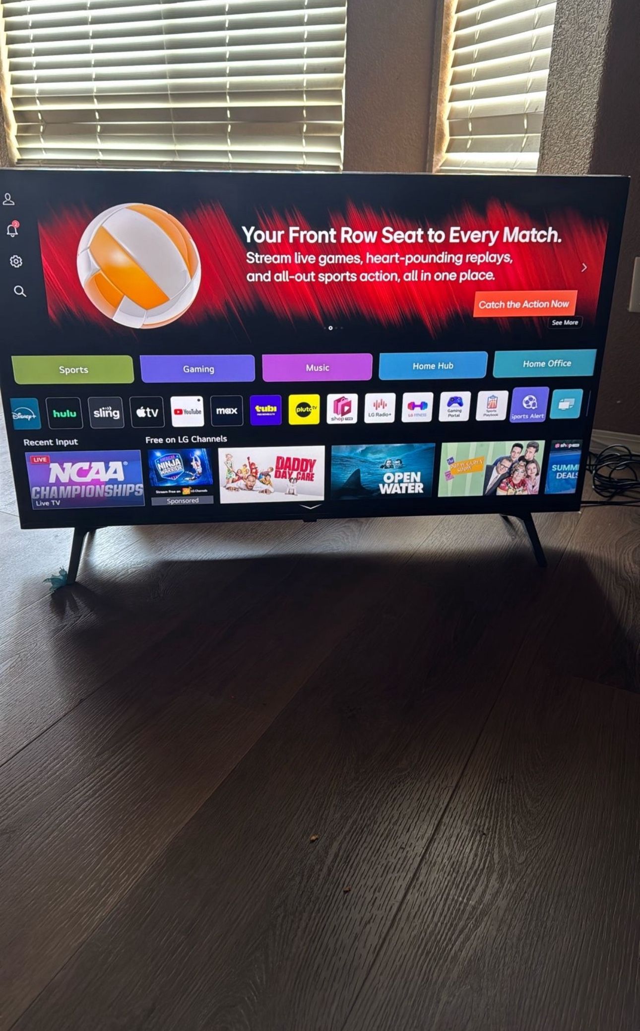 43 inch LG 4K tv 