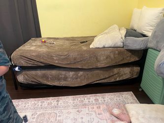 Twin Bed Frame With Twin Trundle