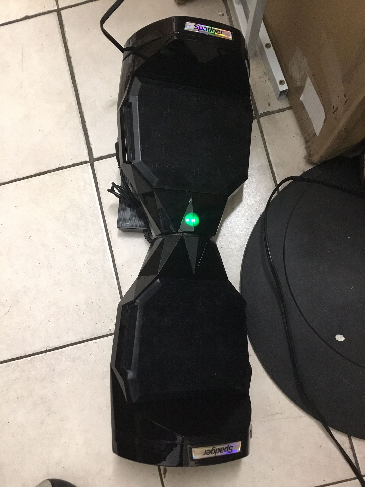 Hoverboard is new in the box with Bluetooth and remote control