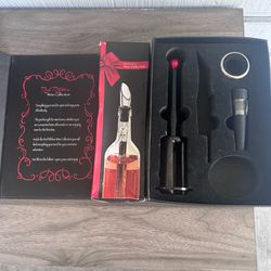 Wine opening set new