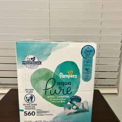 Pampers Aqua Pure Wipes 