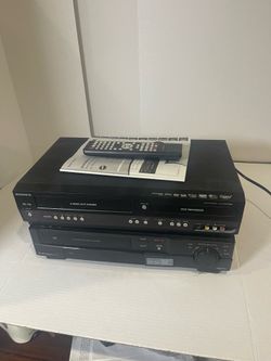Lot Magnavox ZV457MG9 DVD Recorder Combo HDMI HS-U59 MITSUBISHI VHS Untested
