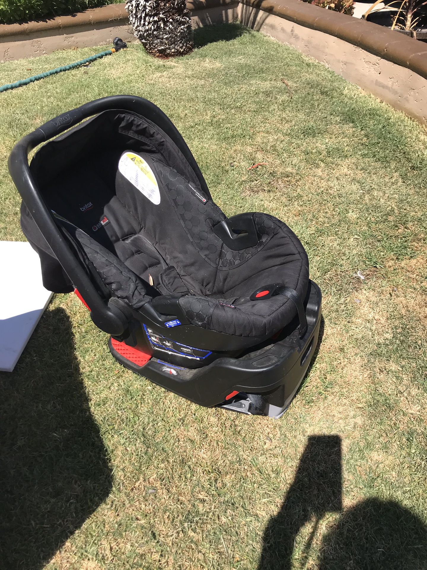 britax b agile stroller, car seat and 2 bases $50