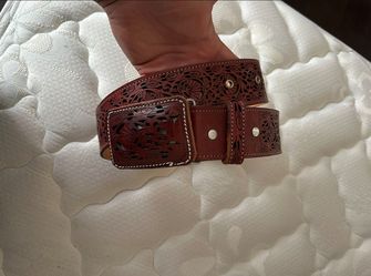 Brown Western Belt/cinto