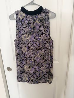 Loft purple flowers