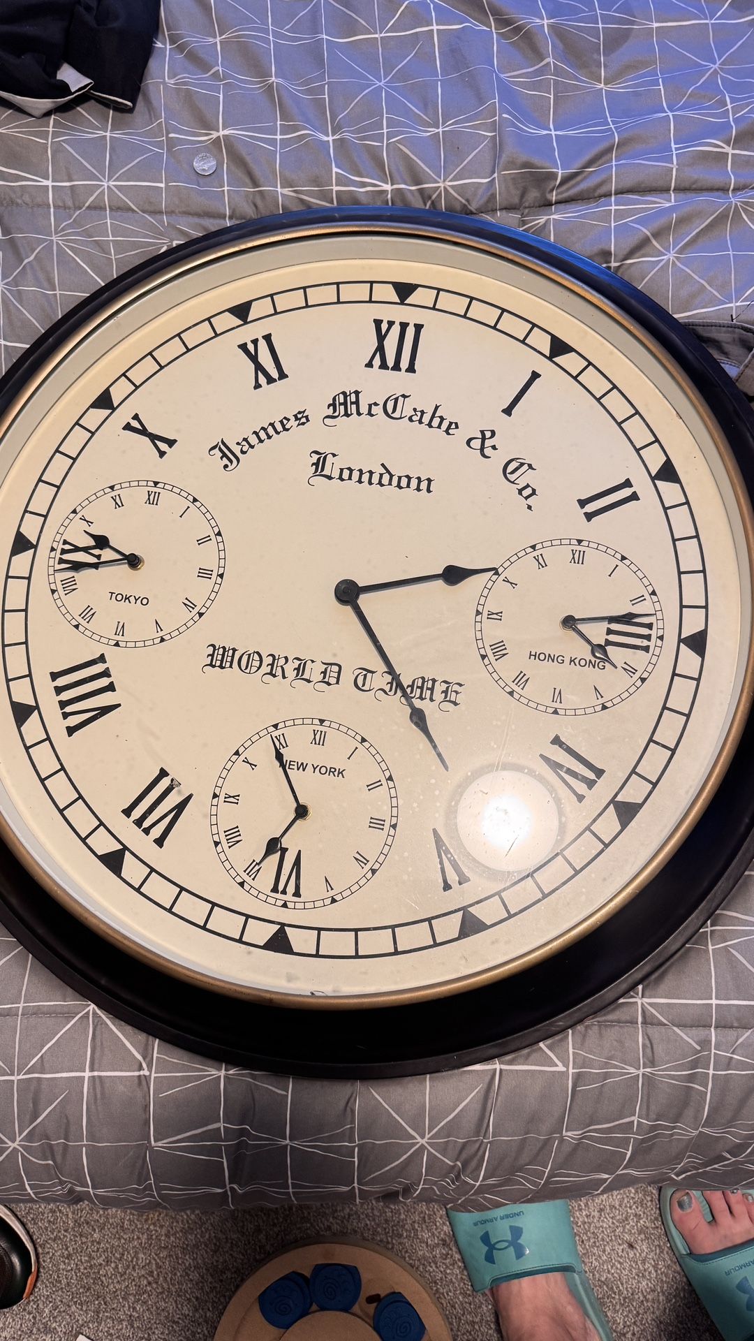 Rare - CLAUDEL- Wall Clock Flament