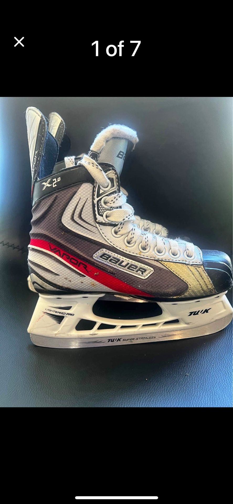 Bauer vapor ice Skates 