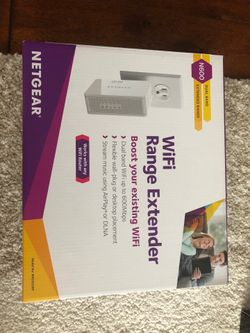 Netgear N600 WiFi range extender