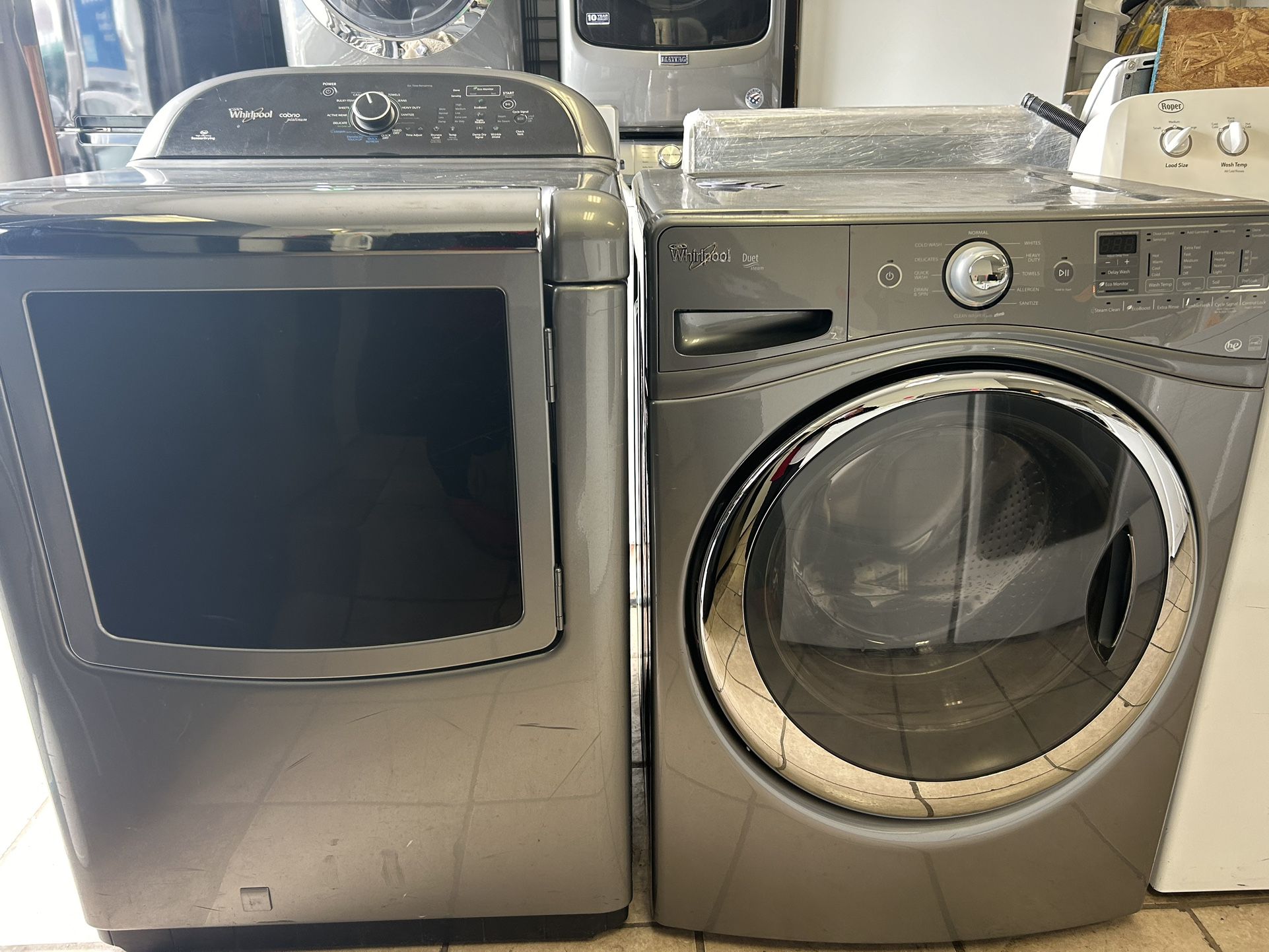 Whirlpool Washer+Dryer (delivery+install Available) 