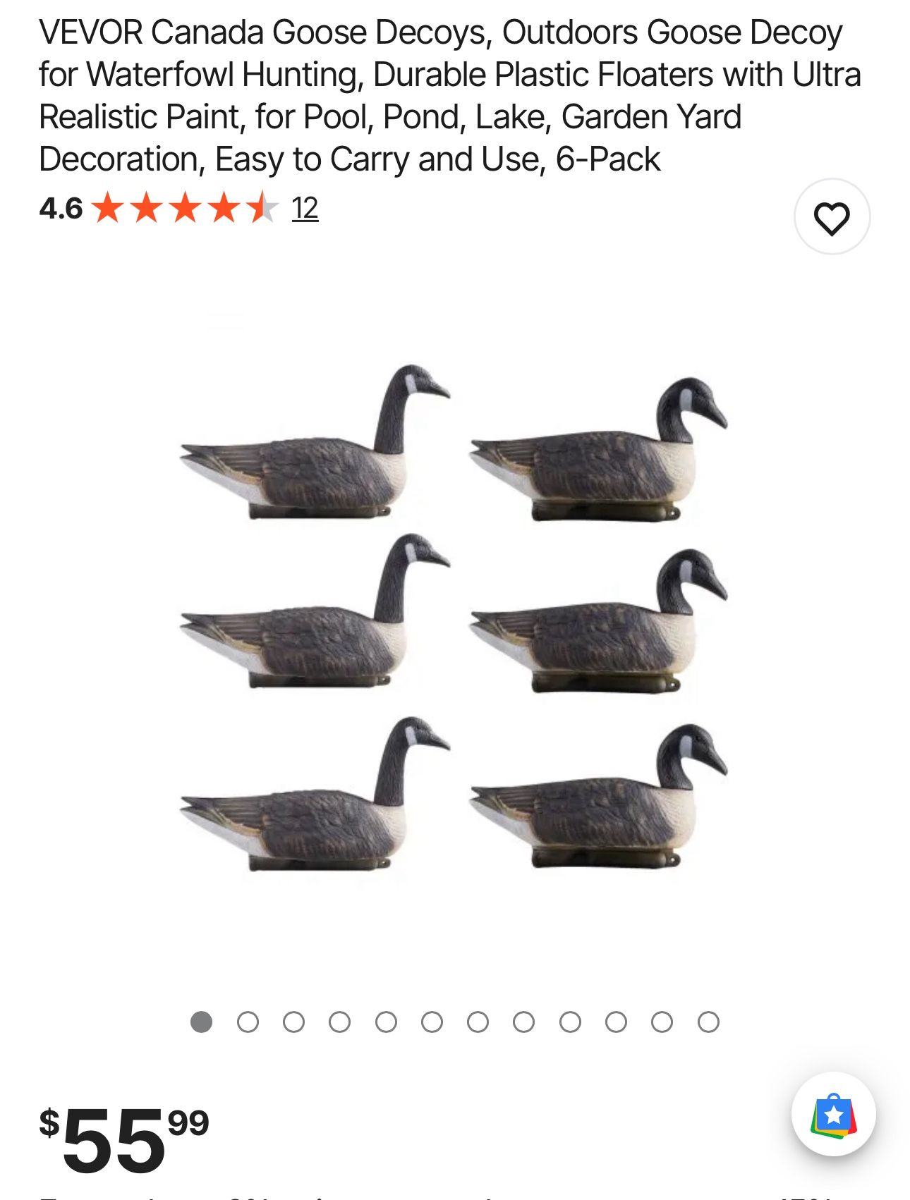 VEVOR Canada Goose Decoys